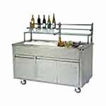 Lakeside Manufacturing 79865 Stainless Steel Portable Bar