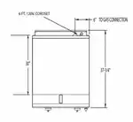 Lang Manufacturing 224ZSD Griddle, Gas, Countertop