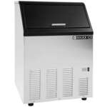 Maxx Cold Maxximum MIM100 Air-Cooled Ice Maker with Bin, Bullet Shaped Ice, 22.13" W