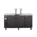 Maxx Cold MXBD72-2BHC 4 Taps Draft Beer Cooler