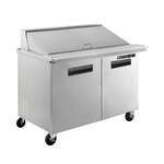 Maxx Cold MXCR48MHC 48.20'' Mega Top Refrigerated Salad / Sandwich Prep Table