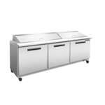 Maxx Cold MXCR72SHC 71.70'' Refrigerated Salad / Sandwich Prep Table