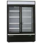 Maxx Cold MXM2-48RSBHC 54.00'' Refrigerated Glass Door Merchandiser