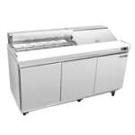 Maxx Cold MXSR60SHC 61.20'' Refrigerated Salad / Sandwich Prep Table