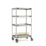 Metro PR36VX3-XDR MetroMax® i Mobile Drying Rack Unit with Drip