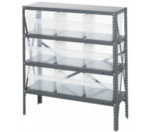 Quantum Food Service 1239-SB809CL Shelving Unit, Solid Flat