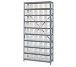 Quantum Food Service 1275-202CL Shelving Unit, Solid Flat