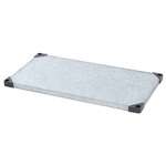 Quantum Food Service 1454SG NSF 600 - 800 lb. Capacity 18 Gauge Galvanized Steel Solid Shelf - 54.00"W x 14.00"D