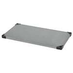 Quantum Food Service 2124SS NSF 600 - 800 lb. Capacity Stainless Steel Solid Shelf - 24.00"W x 21.00"D