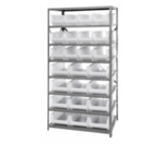 Quantum Food Service 2475-950952CL Shelving Unit, Solid Flat