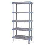 Quantum Food Service QP186086VS-5 Shelving Unit, All Plastic