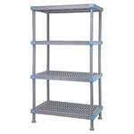 Quantum Food Service QP212474VS-4 Shelving Unit, All Plastic