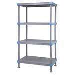 Quantum Food Service QP215486SS-4 Shelving Unit, All Plastic