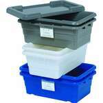 Quantum Food Service TUB1711-12 Cross Stack Tub  5.51 gallon capacity