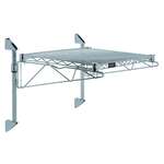 Quantum Food Service WC14-CB1472GY Cantilever Single Shelf Post Wall Mount