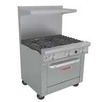 Southbend 4364D-2GR Restaurant Gas Range with 2 Burners - 159,000 BTU