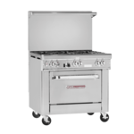 Southbend H4361A-2TR Ultimate Restaurant Range 114,000 BTU