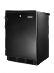 Summit Commercial FF7LBLK Door Undercounter Refrigerator, W