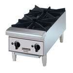 Toastmaster TMHP2 2 Burner Hotplate, Countertop, Gas