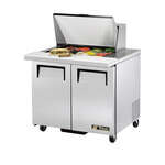 True Mfg. - General Foodservice TSSU-36-12M-B-HC Mega Top Refrigerated Salad / Sandwich Prep Table