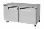 Turbo Air MUF-60-N 2 Door Undercounter Freezer, 60.25'' W