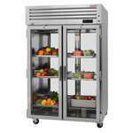 Turbo Air PRO-50R-G-PT-N Glass Door Refrigerator, Pass-Thru - 2 Section