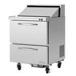 Turbo Air PST-28-D2-N 27.5'' Refrigerated Salad / Sandwich Prep Table