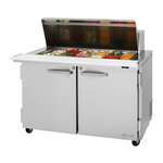 Turbo Air PST-48-18-N 48.25'' Mega Top Refrigerated Salad / Sandwich Prep Table