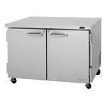 Turbo Air PUF-48-N 2 Door Undercounter Freezer, 48.25'' W