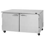 Turbo Air PUF-60-N 2 Door Undercounter Freezer, 60.25'' W