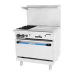 Turbo Air TARG-2B24G Restaurant Gas Range with 2 Burners - 136,000 BTU