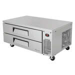 Turbo Air TCBE-52SDR-N 52.5" 2 Drawer Stainless Steel Refrigerated Chef Base