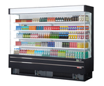 Turbo Air TOM-96SEW(B)-N Merchandiser, Open Refrigerated Display