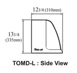 Turbo Air TOMD-30LB Top Display Dry Case-Low model