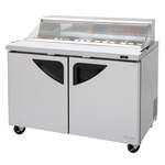 Turbo Air TST-48SD-N-CL Refrigerated Salad / Sandwich Prep Table