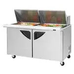 Turbo Air TST-60SD-24-N 60.25'' Mega Top Refrigerated Salad / Sandwich Prep Table