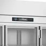 Victory Refrigeration FS-3D-S1-EW-HG-HC Glass Half Door Freezer, Reach-In - 3 Section