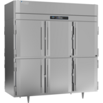 Victory Refrigeration RSA-3D-S1-PT-HD-HC Solid Half Door Refrigerator, Pass-Thru - 3 Section