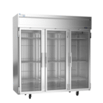 Victory Refrigeration VEFSA-3D-GD-HC Glass Door Freezer, Reach-In - 3 Section