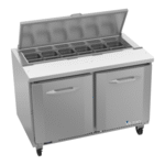 Victory Refrigeration VSP48HC-12 48'' Refrigerated Salad / Sandwich Prep Table