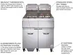 Vulcan 2GR45MF Hart Model Fryer, Gas, Multiple Battery