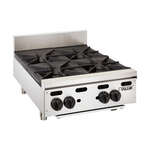 Vulcan VHP424 4 Burner Hotplate, Countertop, Gas