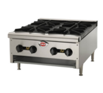 Wells HDHP-2430G 4 Burner Hotplate, Countertop, Gas