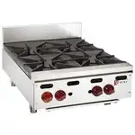 Wolf AHP424 4 Burner Hotplate, Countertop, Gas