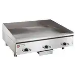 Wolf WEG36E Griddle, Electric, Countertop